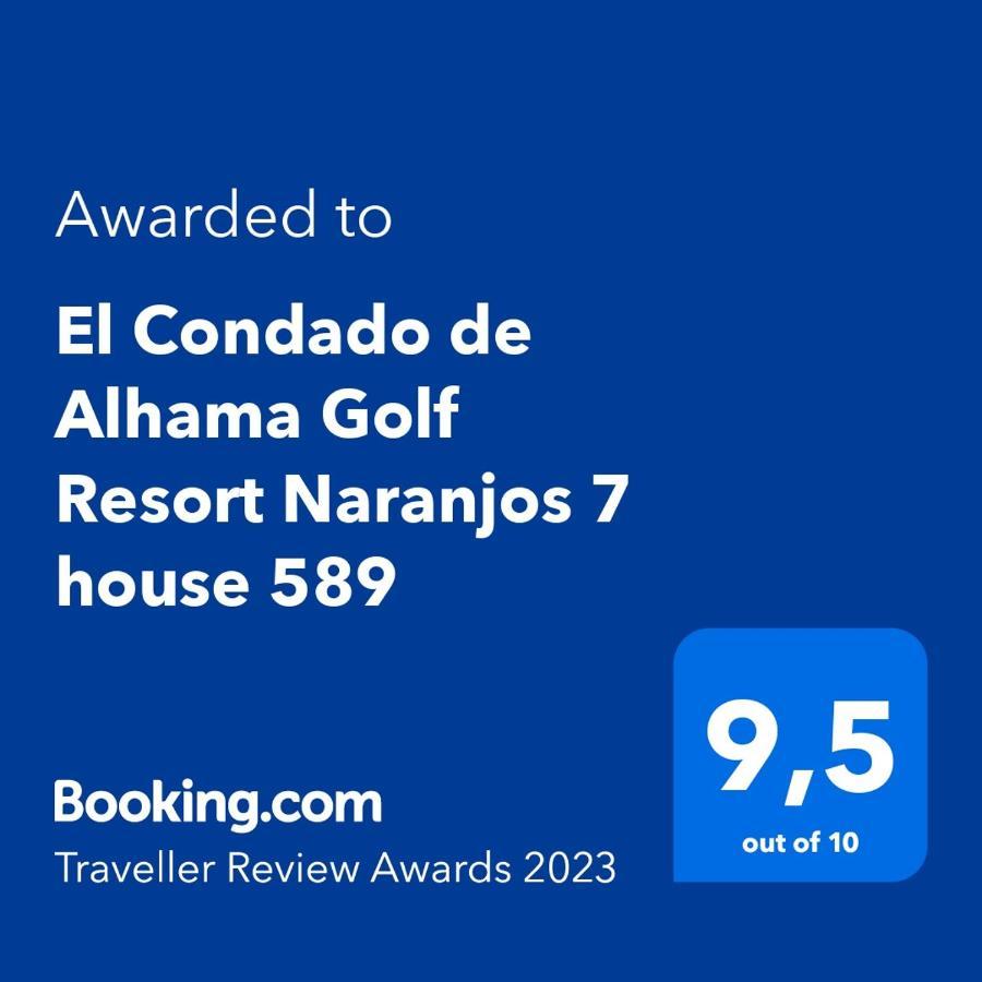 El Condado De Alhama Golf Resort Naranjos 7 House 589 Alhama de Murcia Exteriér fotografie